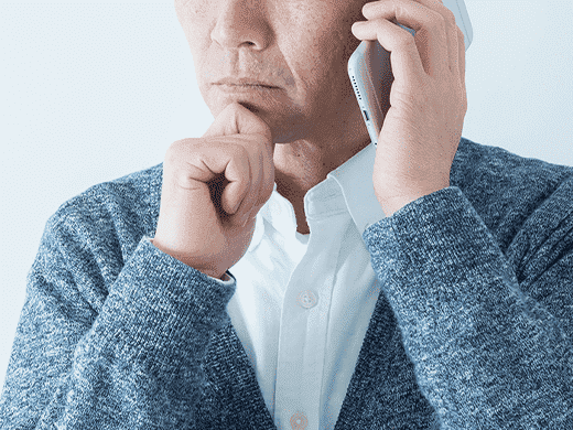 連絡を取ることが不要